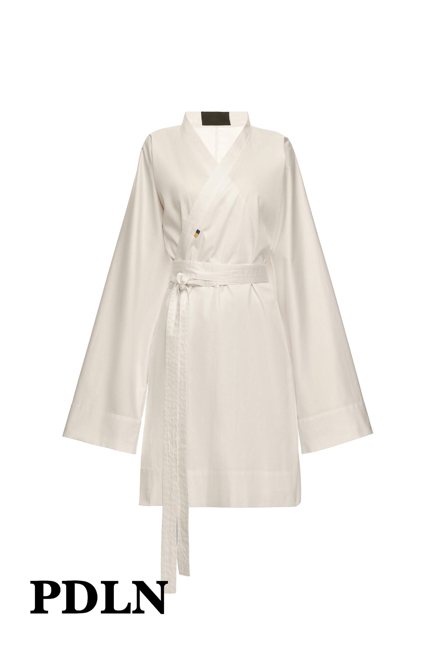 Unisex oversized cotton kimono-shirt