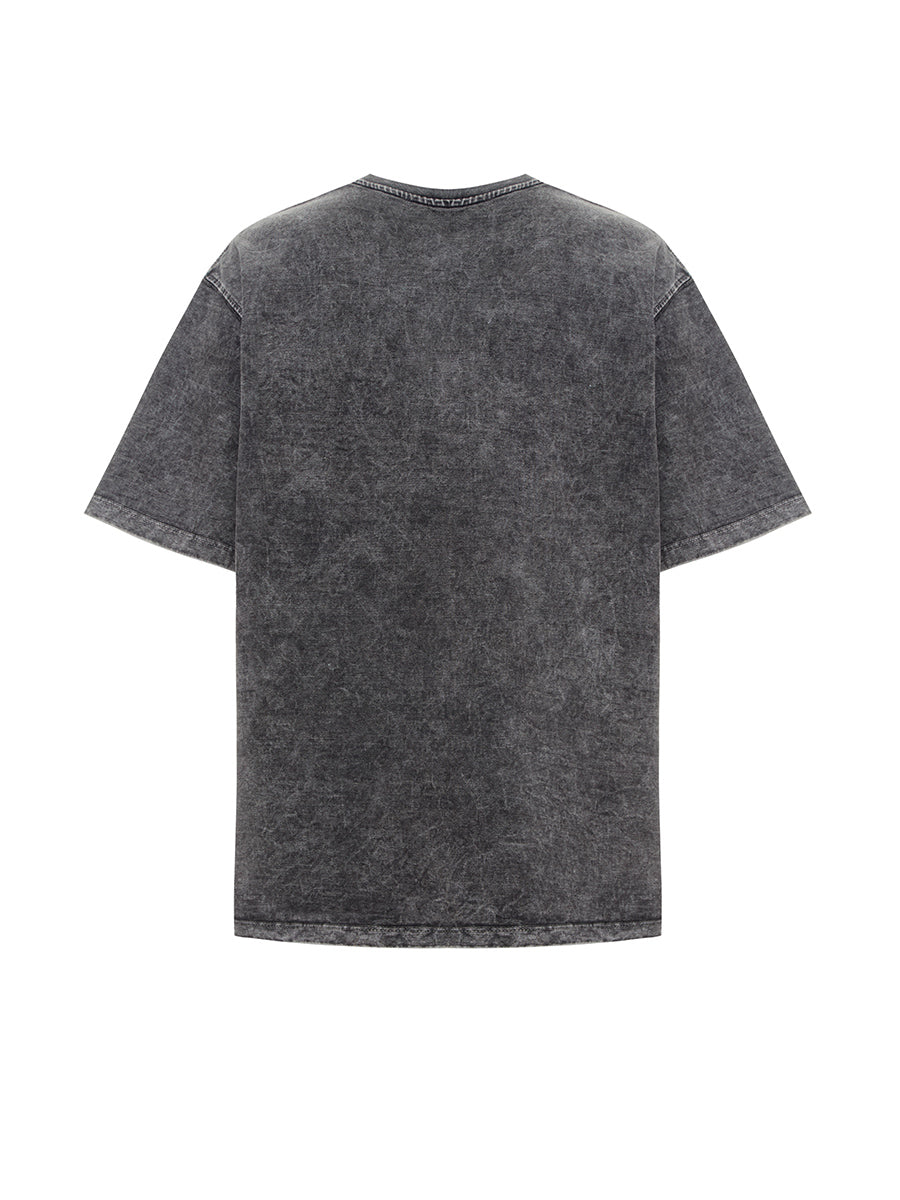 Stressless oversize dark gray t-shirt