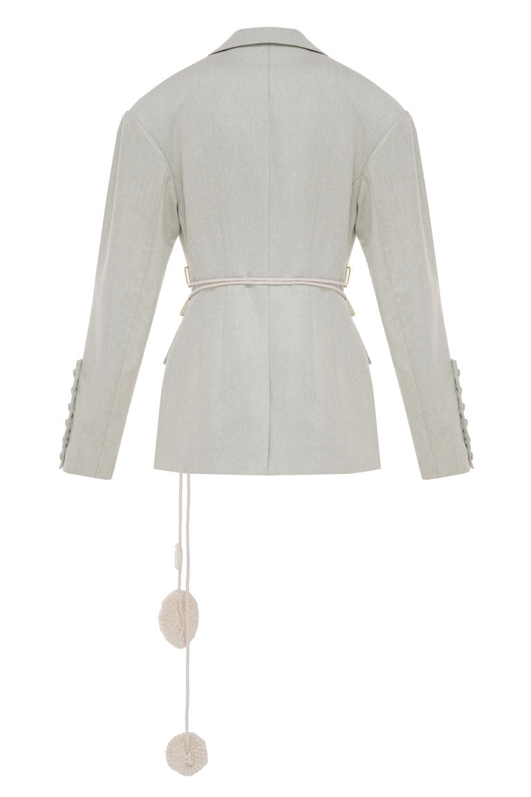 Pistachio oversized jacket