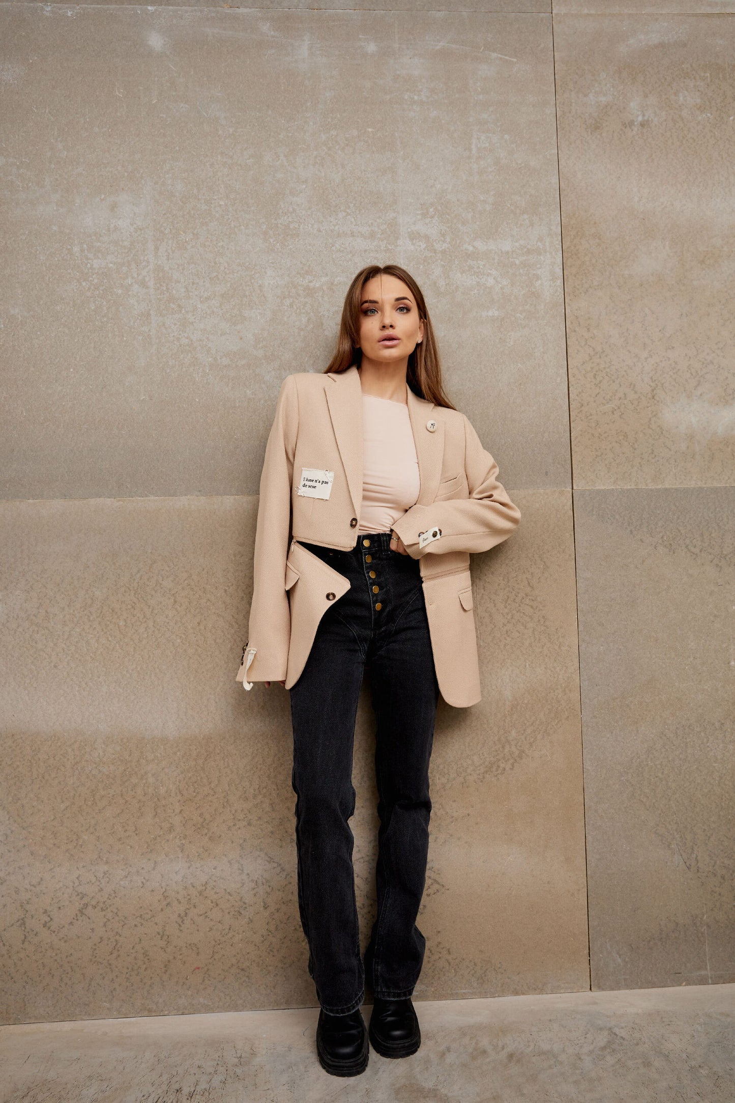 Jacket Transformer Beige