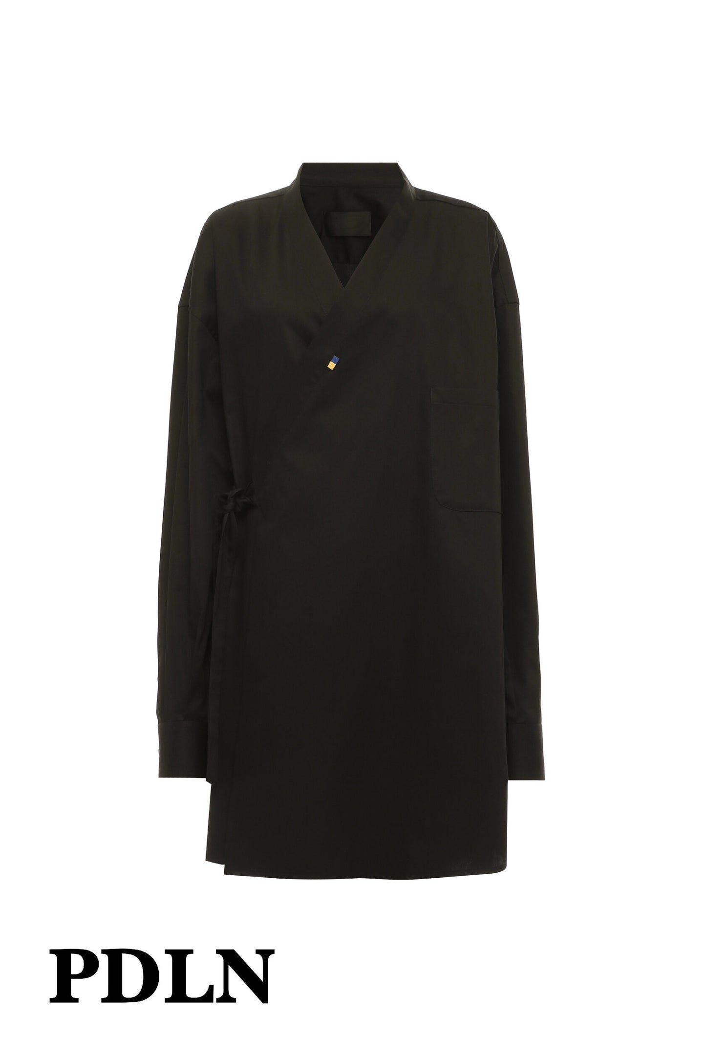 Unisex oversized cotton kimono-shirt