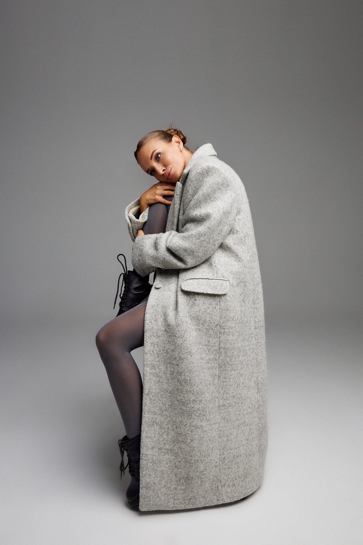 Boyfriendʼs oversized coat