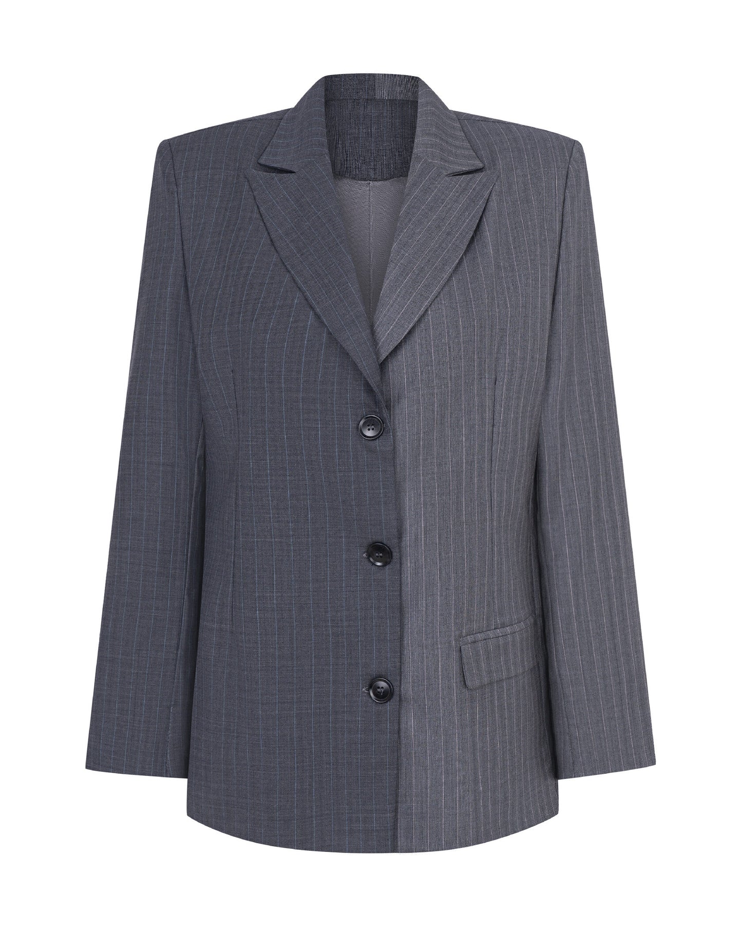 Ultimate Grey Crop Blazer