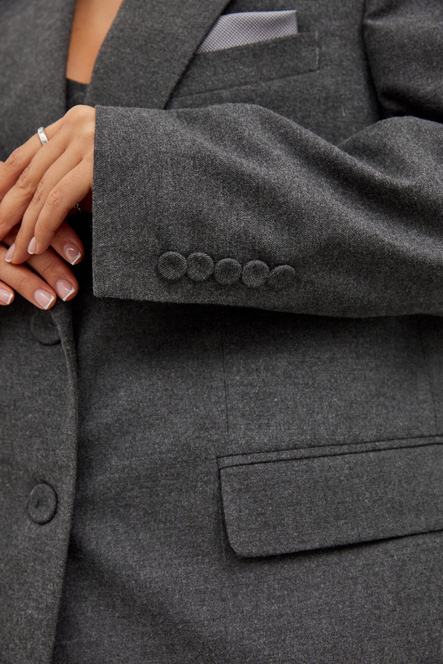 Boyfriend’s Jacket Grey