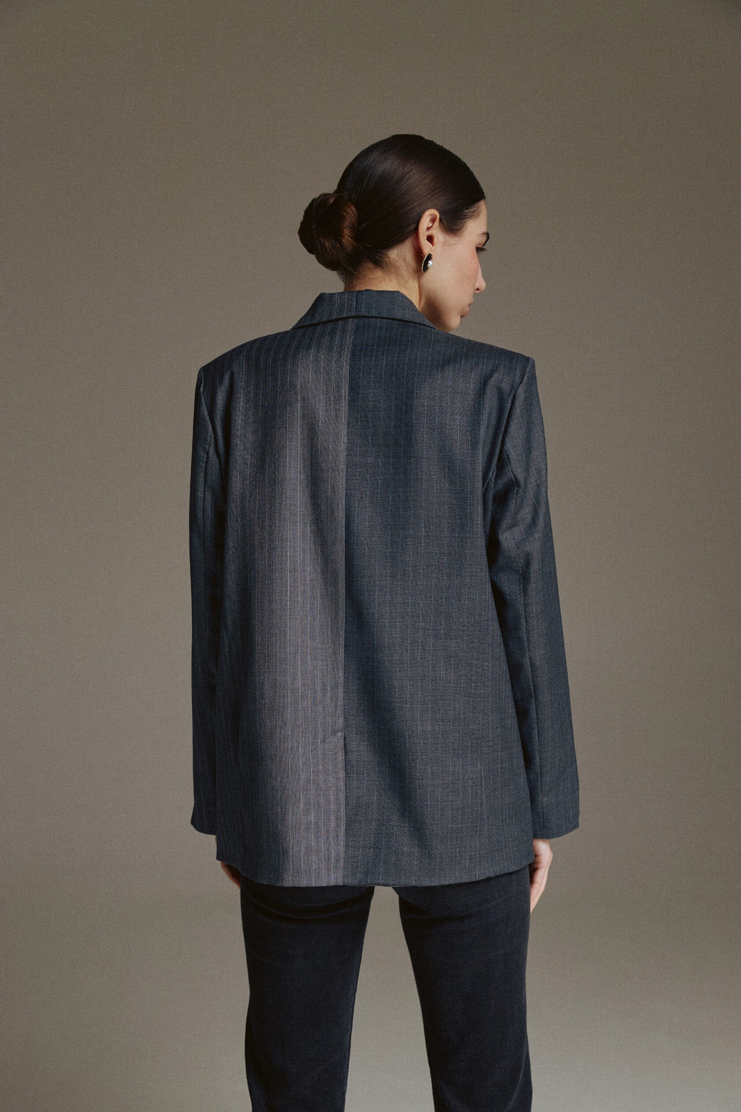 Ultimate Grey Crop Blazer