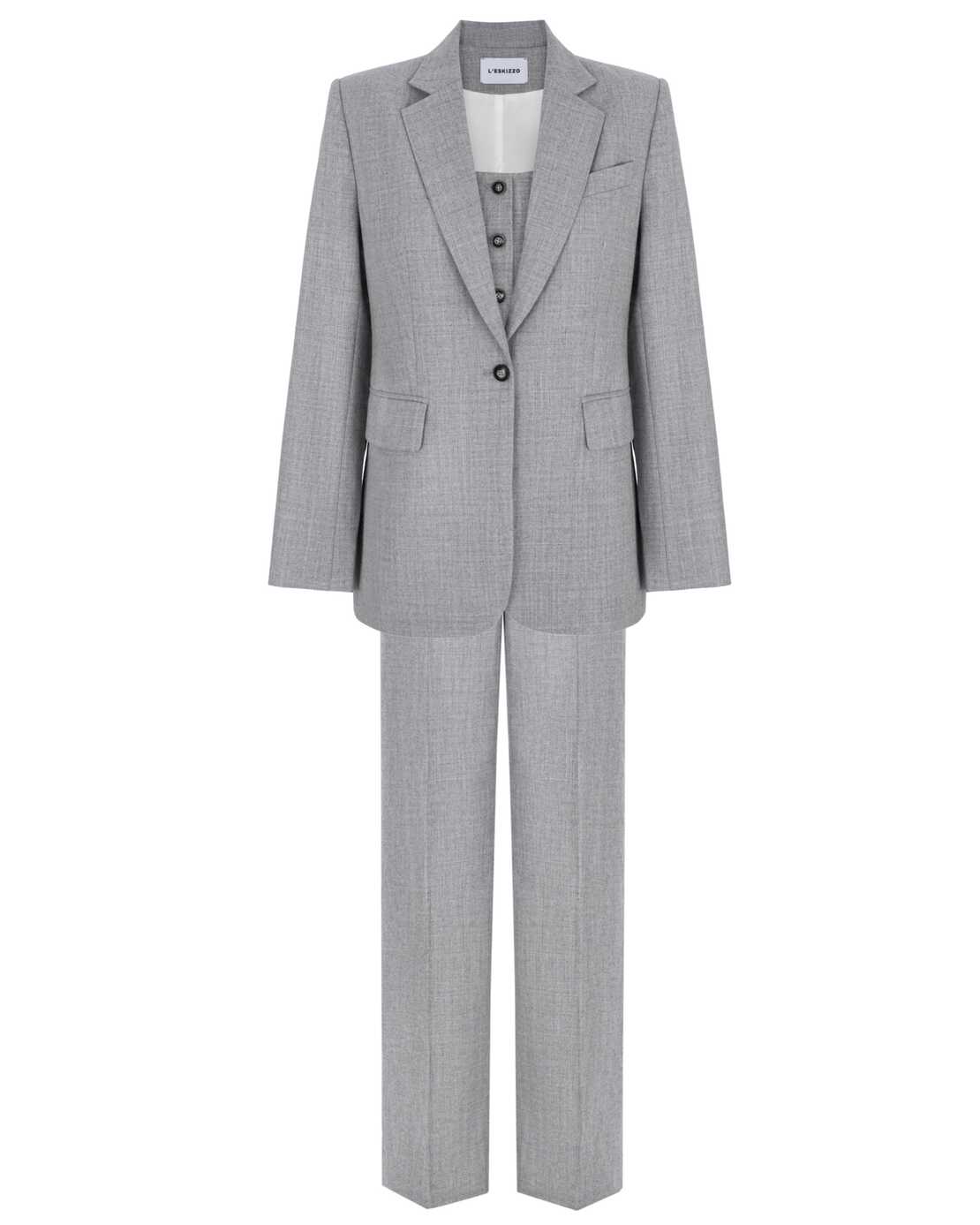 Three-piece suit Monreal-Virginia Grey