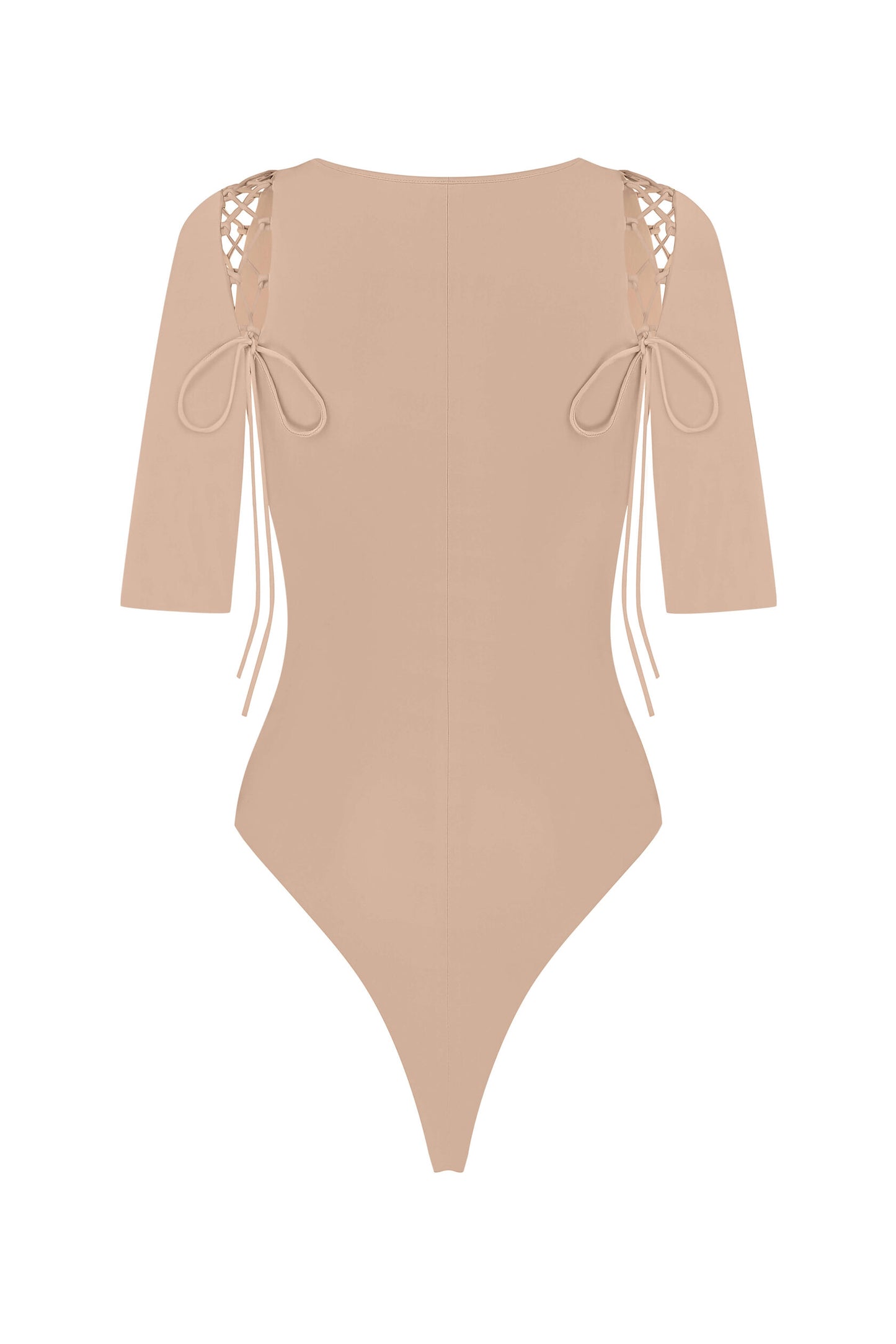 Drawstring fastening bodysuit