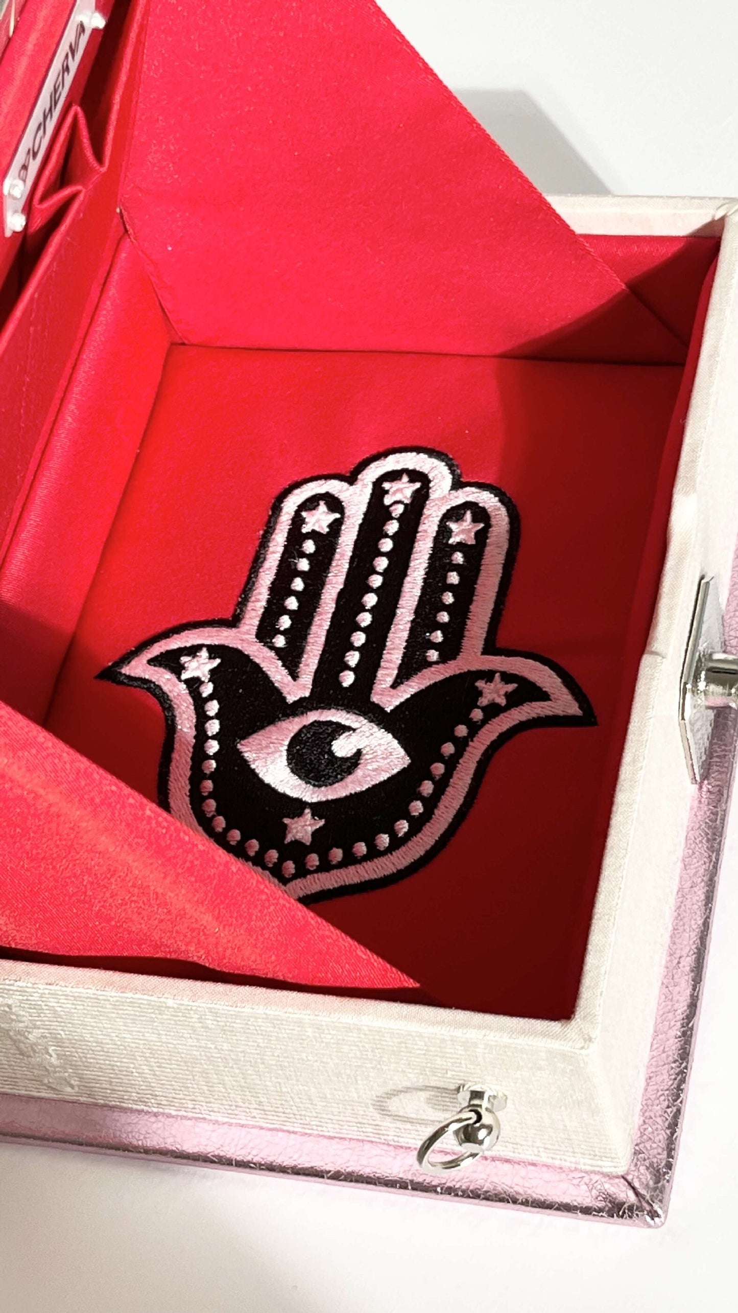 Embroidered clutch Scrooge