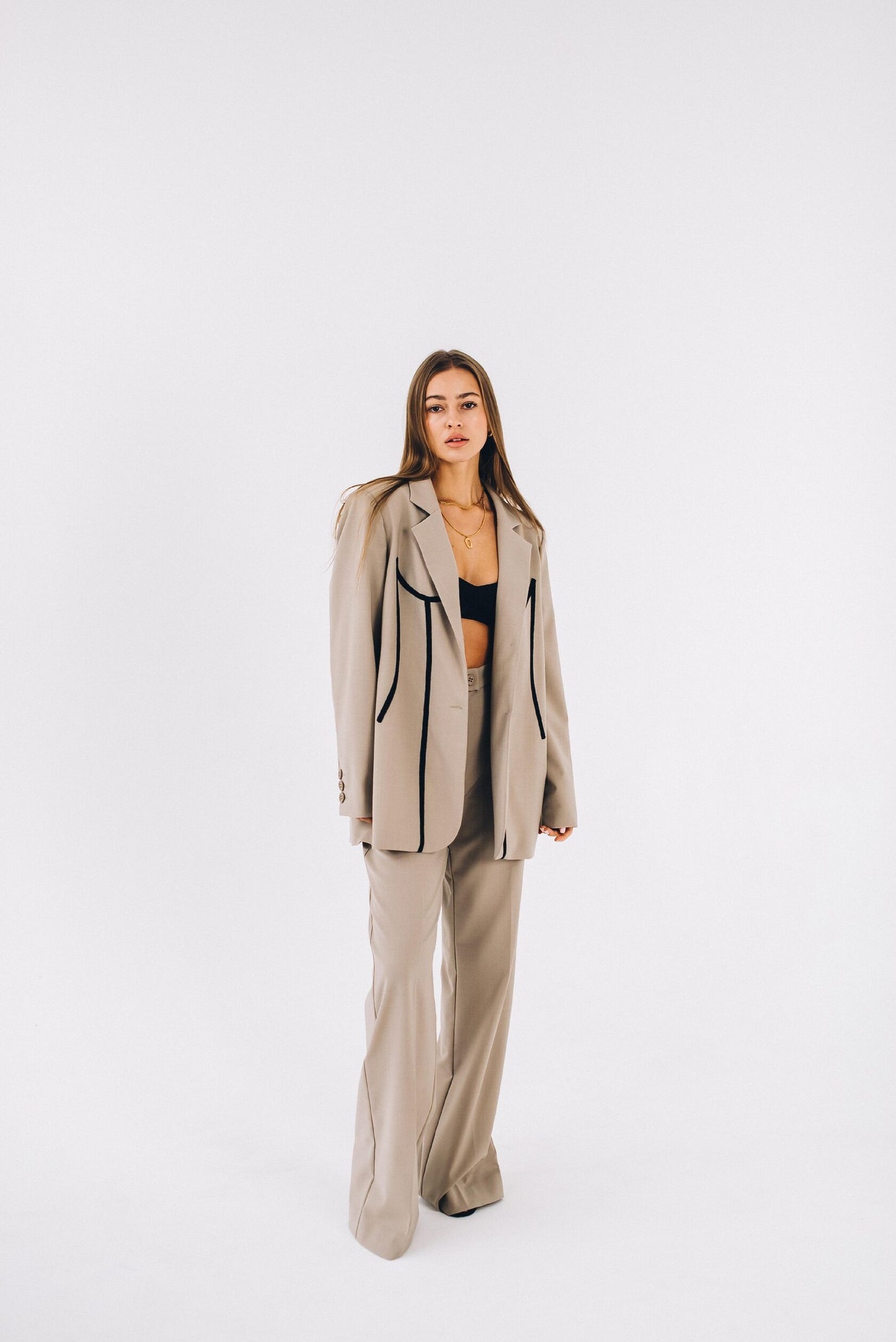 Blazer “CORSET LINES’’