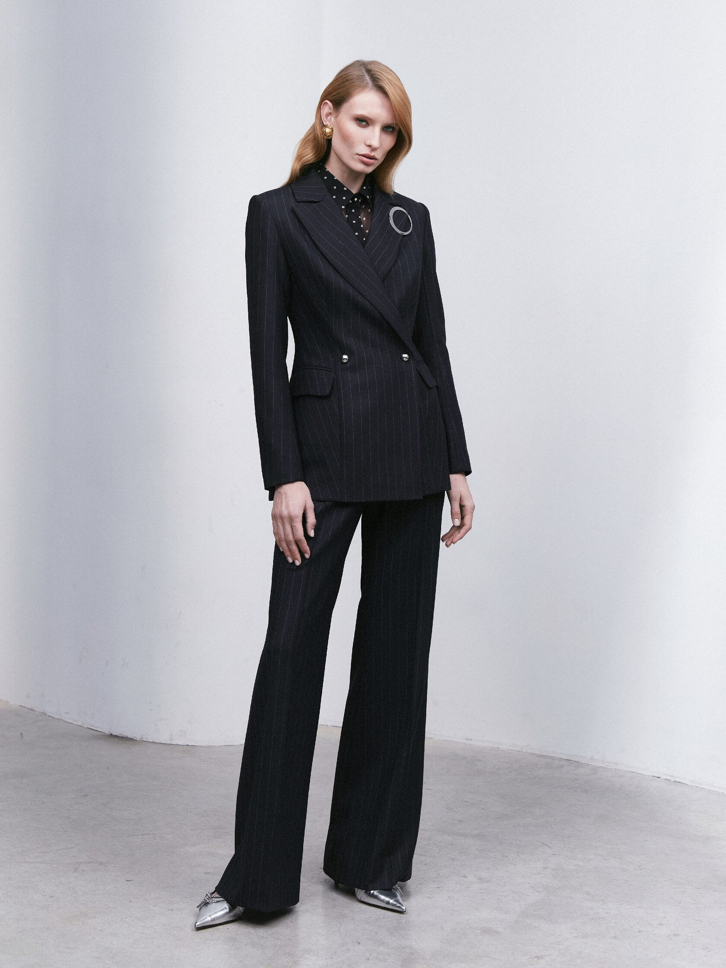Striped jacket Navy