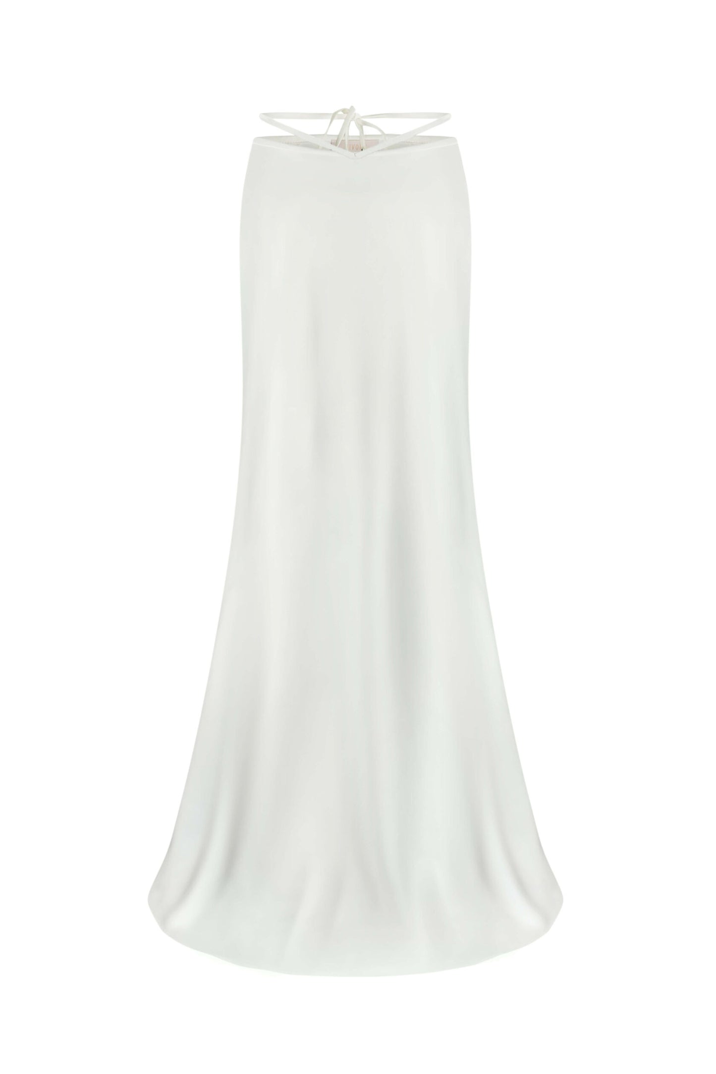Satin skirt