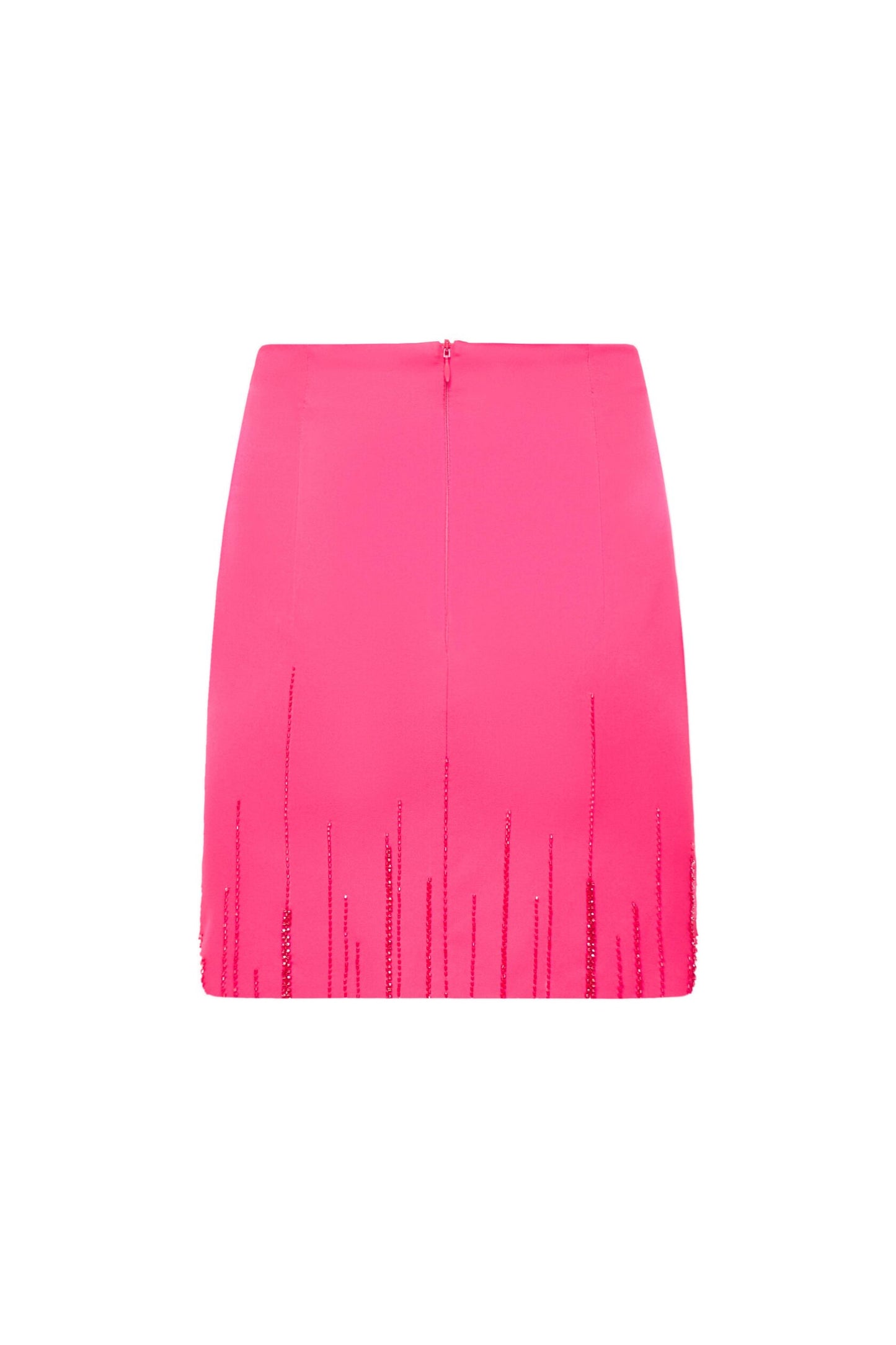 Mini skirt with decoration
