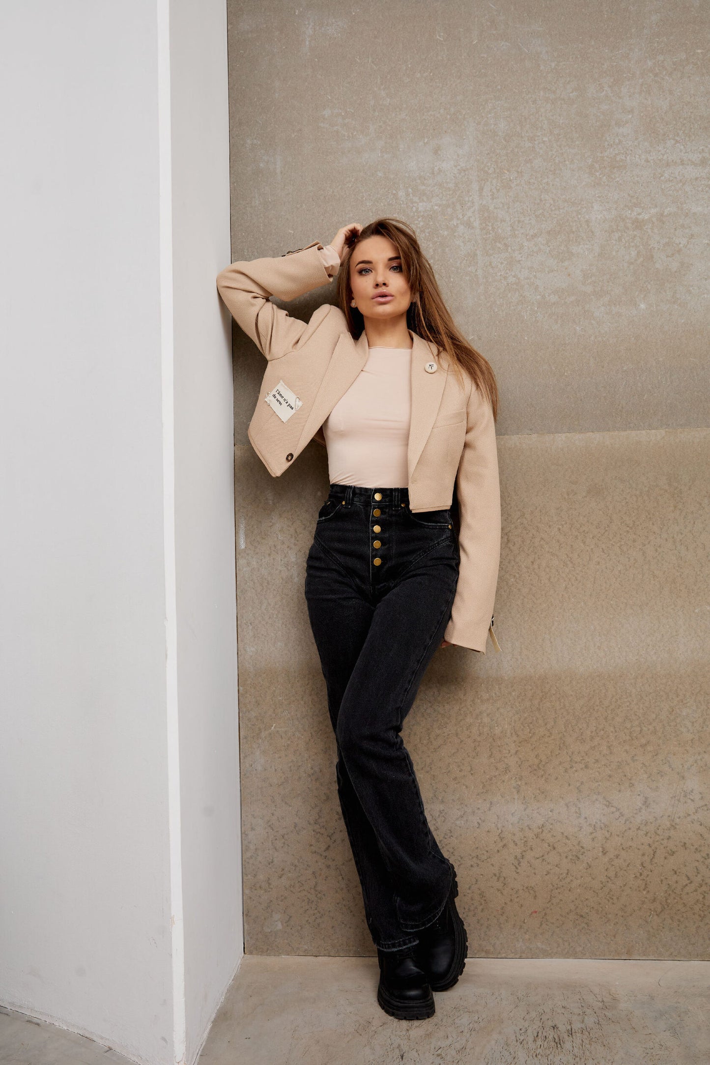 Jacket Transformer Beige