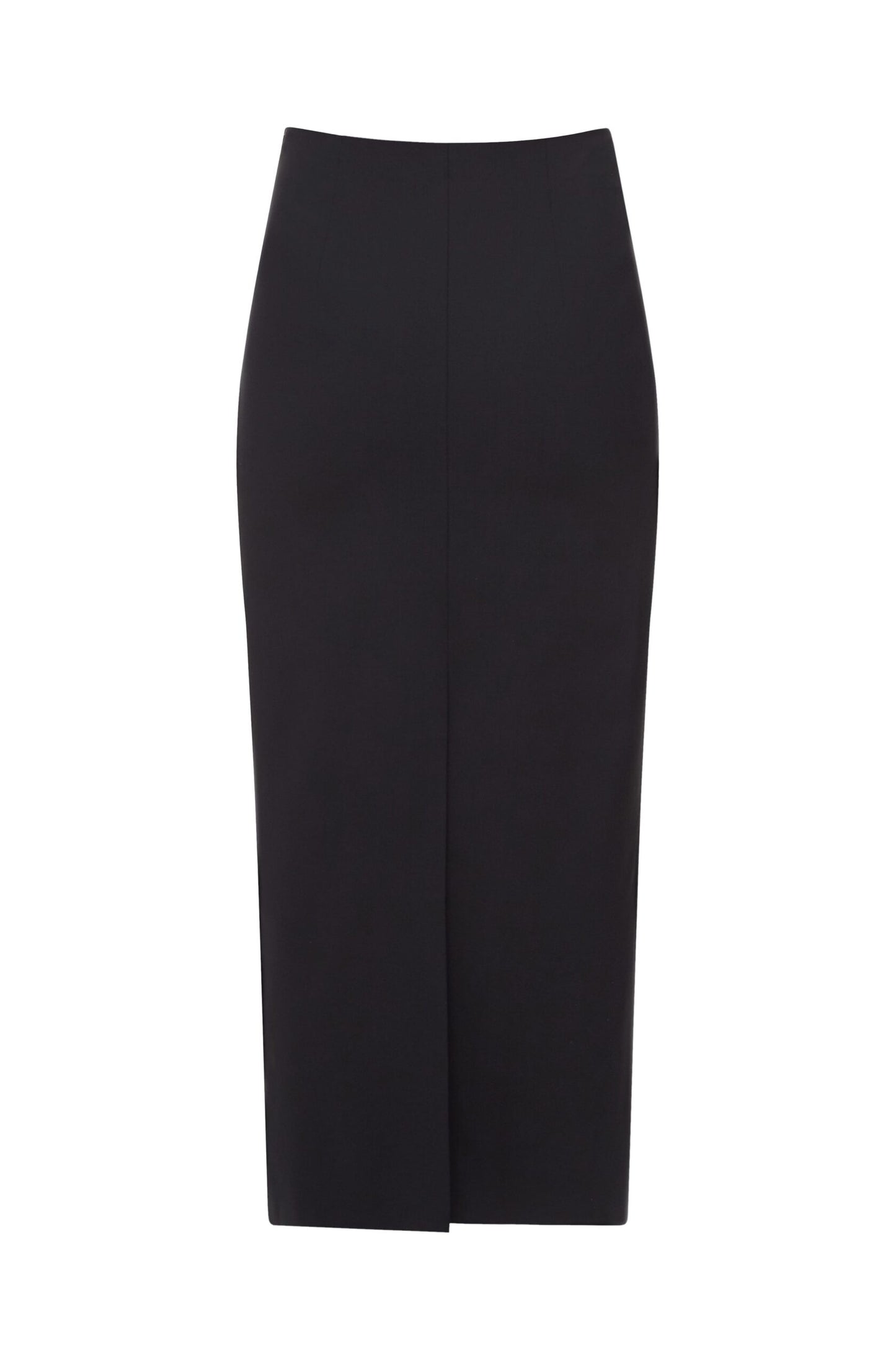 Split back midi skirt