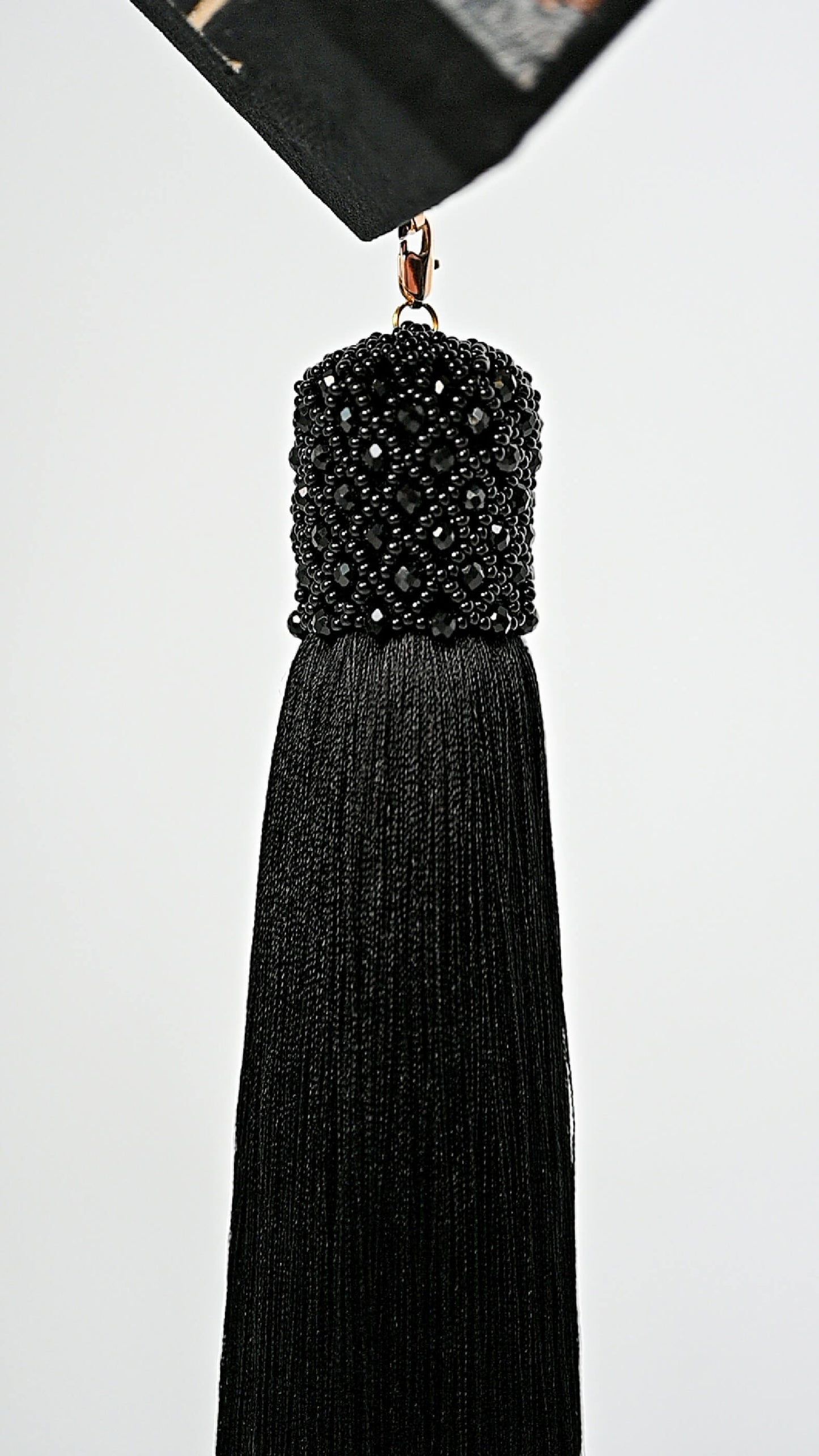 Embroidered clutch Caravaggio painting