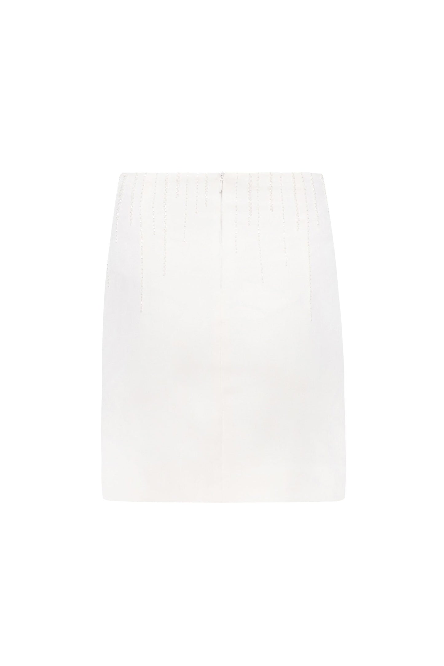 Mini skirt with decoration