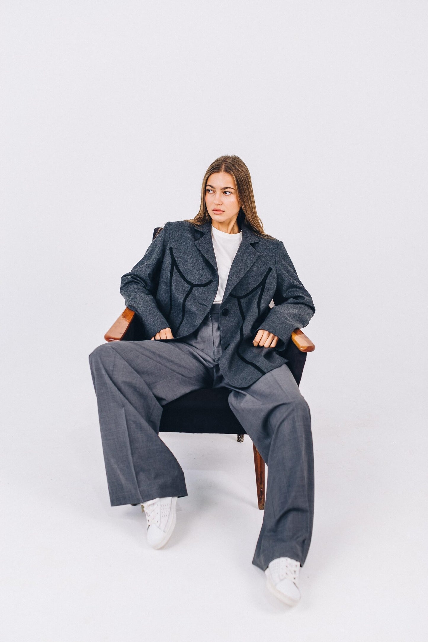 Blazer “CORSET LINES’’