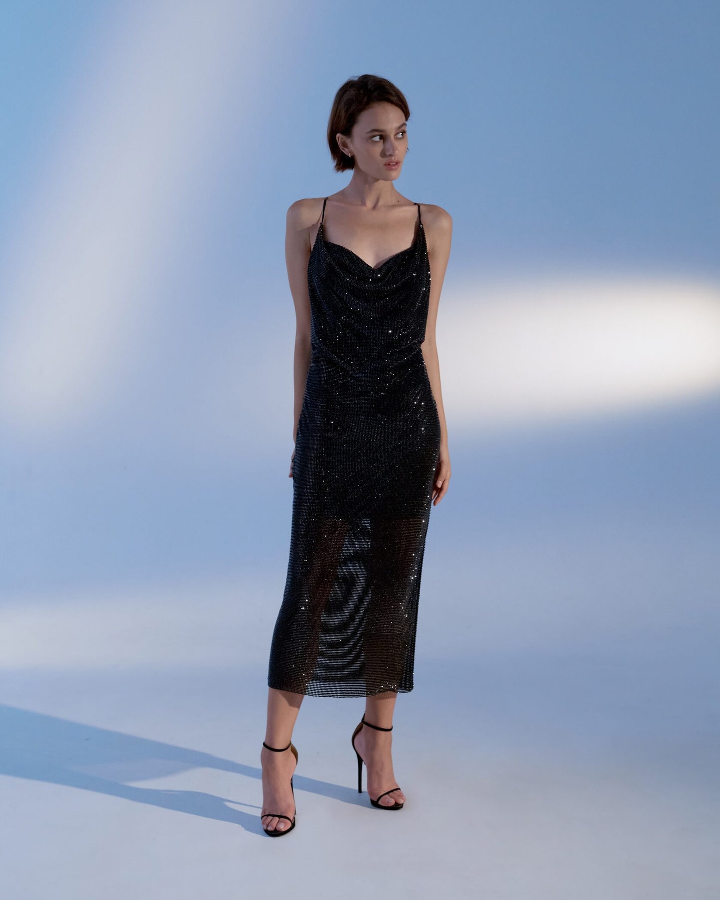 Metal chain dress