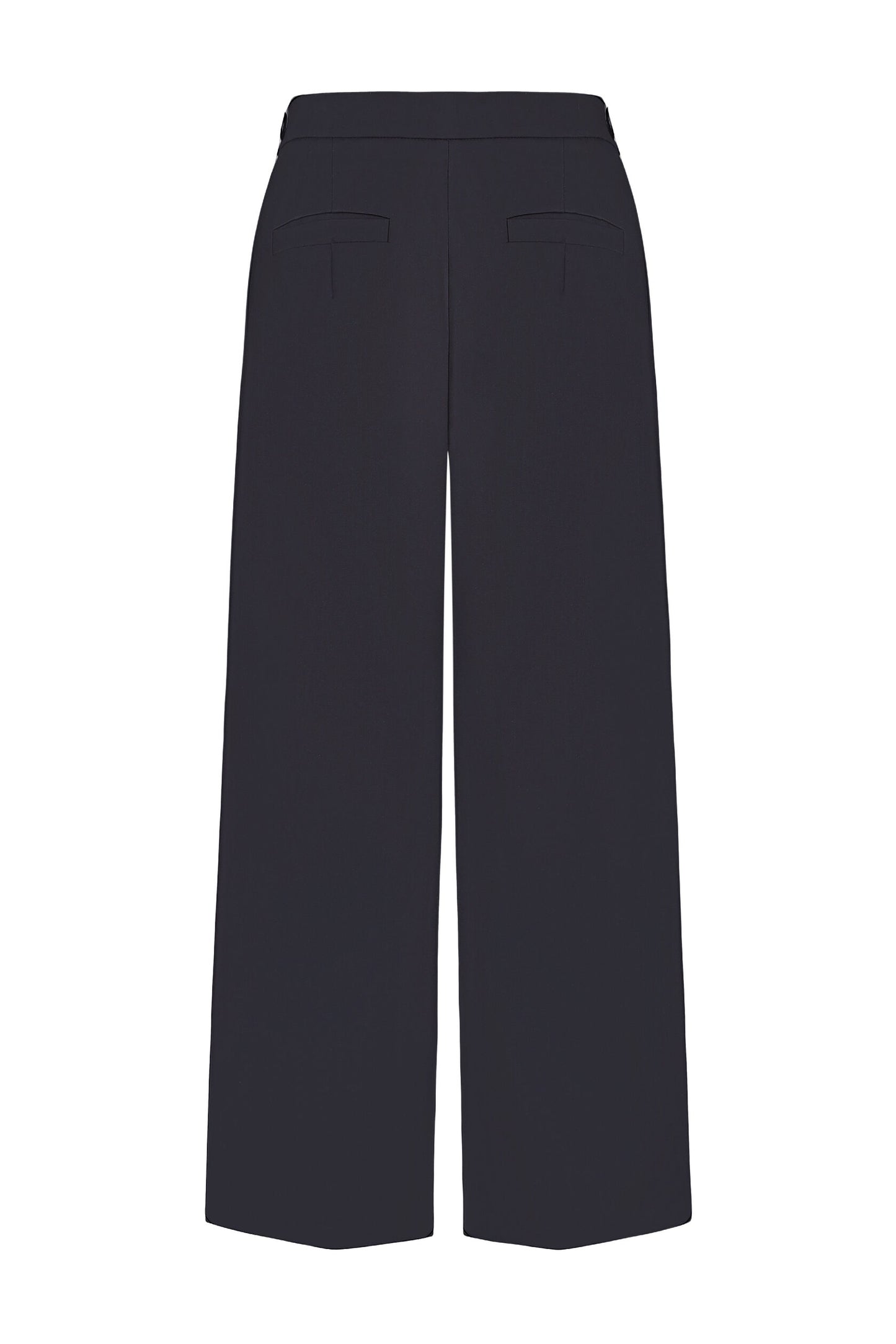 Double-cutouts skirt tailored