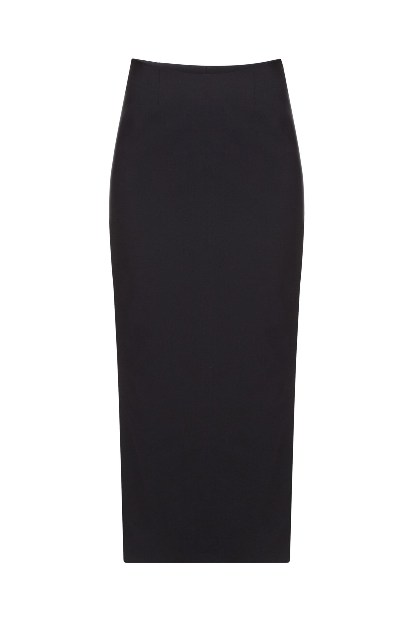 Split back midi skirt