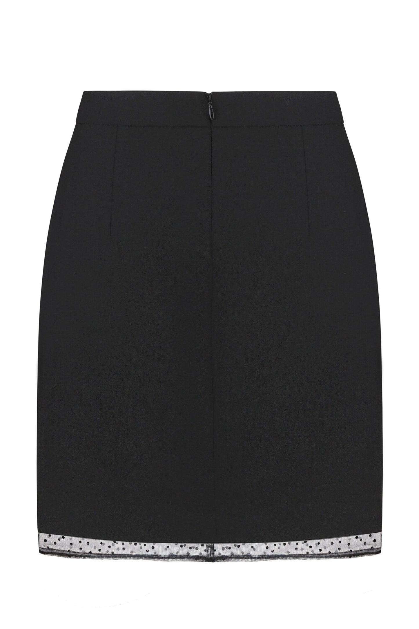Mini skirt with crystal