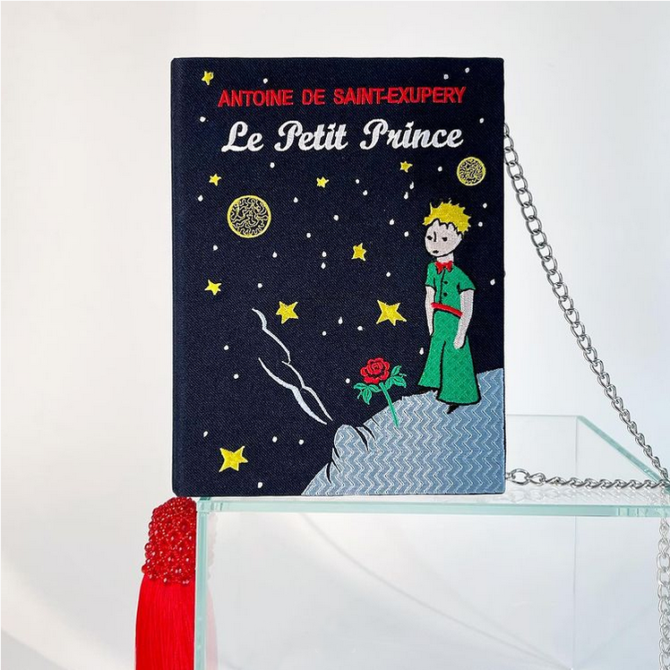 Embroidered clutch Prince