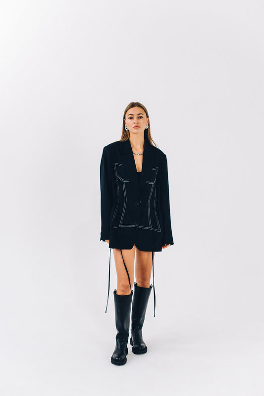 Blazer “CORSET WITH LACES’’