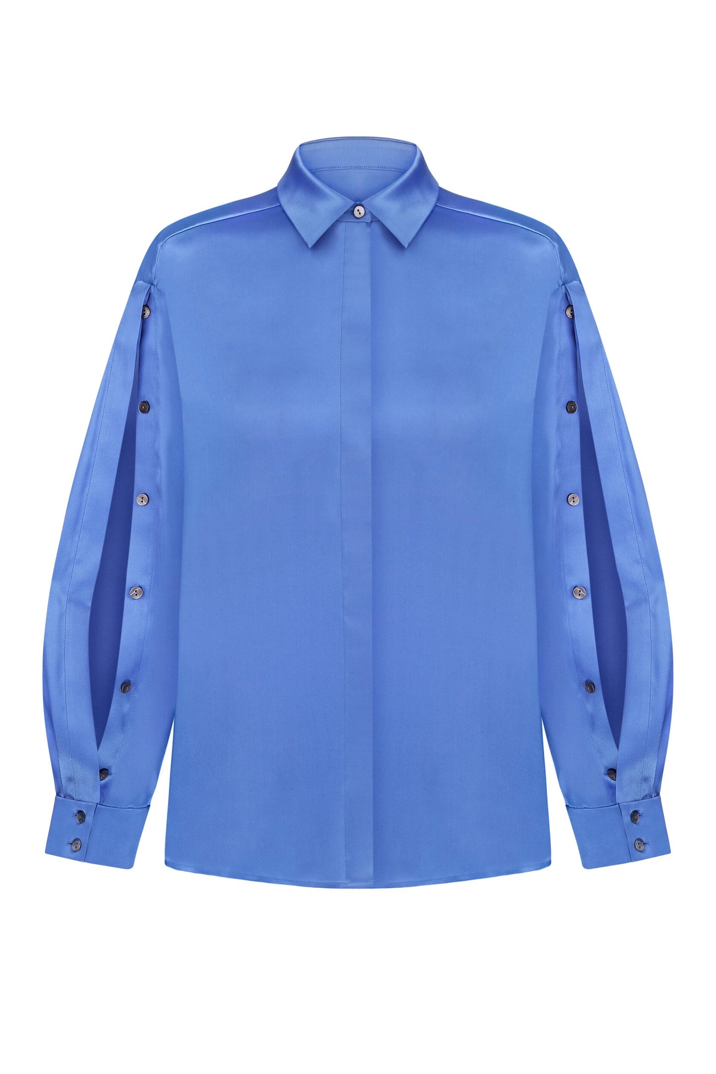 Slit sleeve blouse