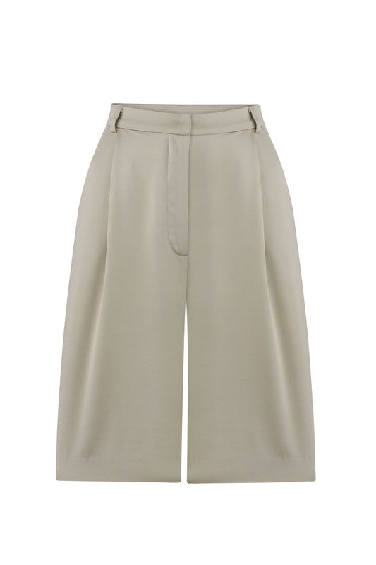 Wide leg shorts
