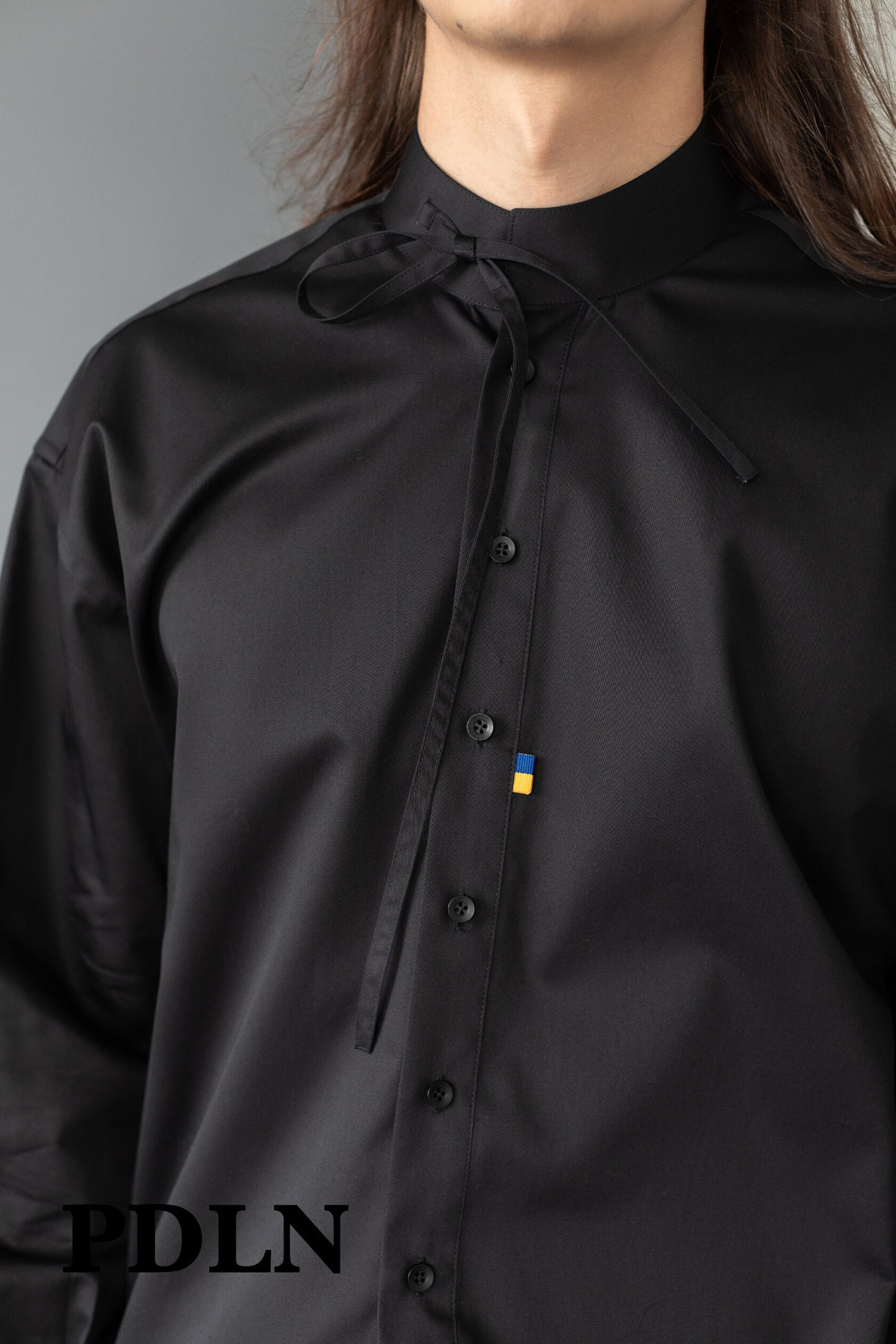 Unisex oversized cotton shirt