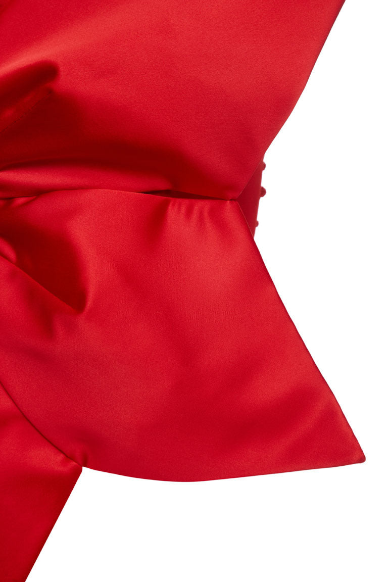 Red flower top