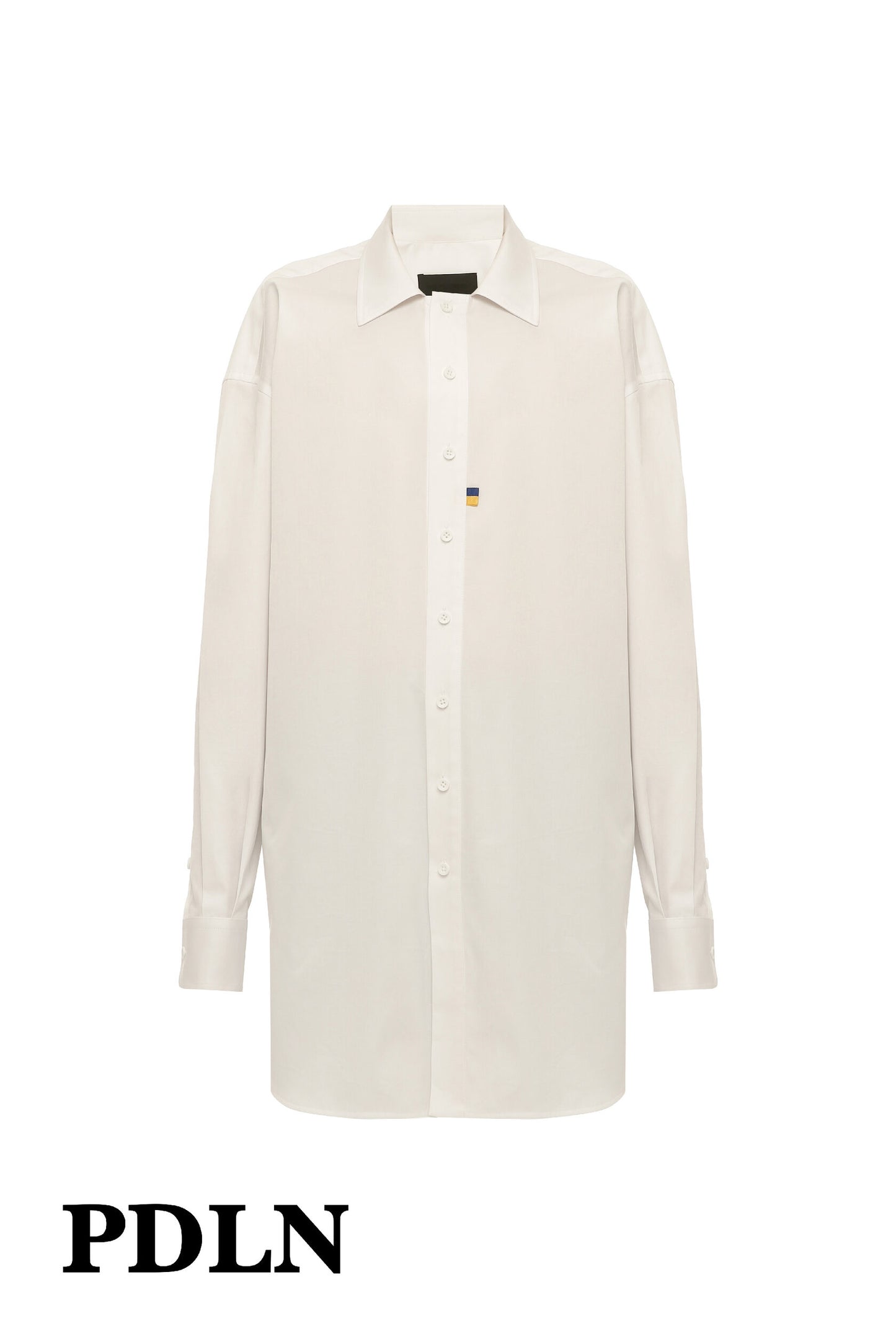 Unisex oversized cotton shirt