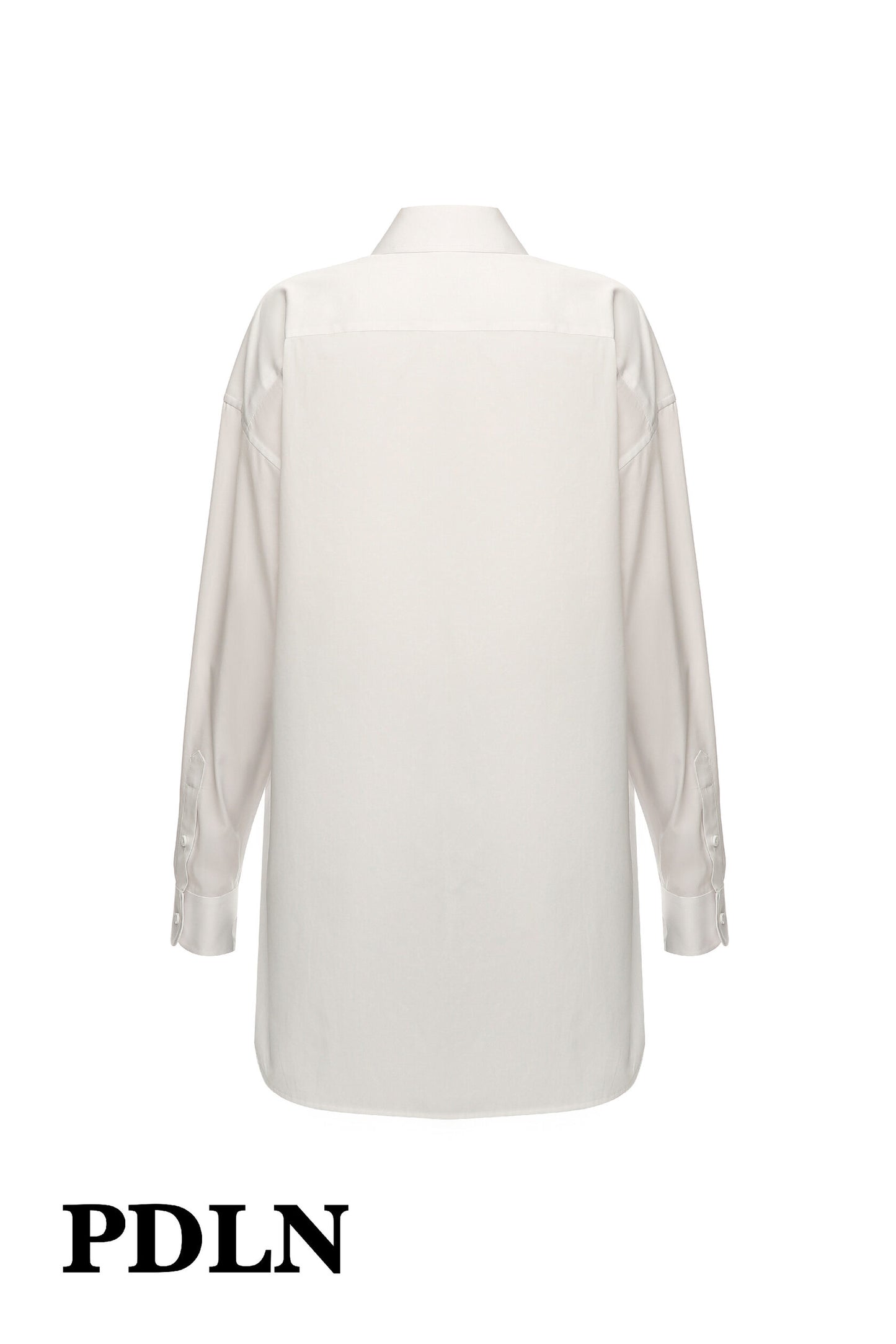 Unisex oversized cotton shirt