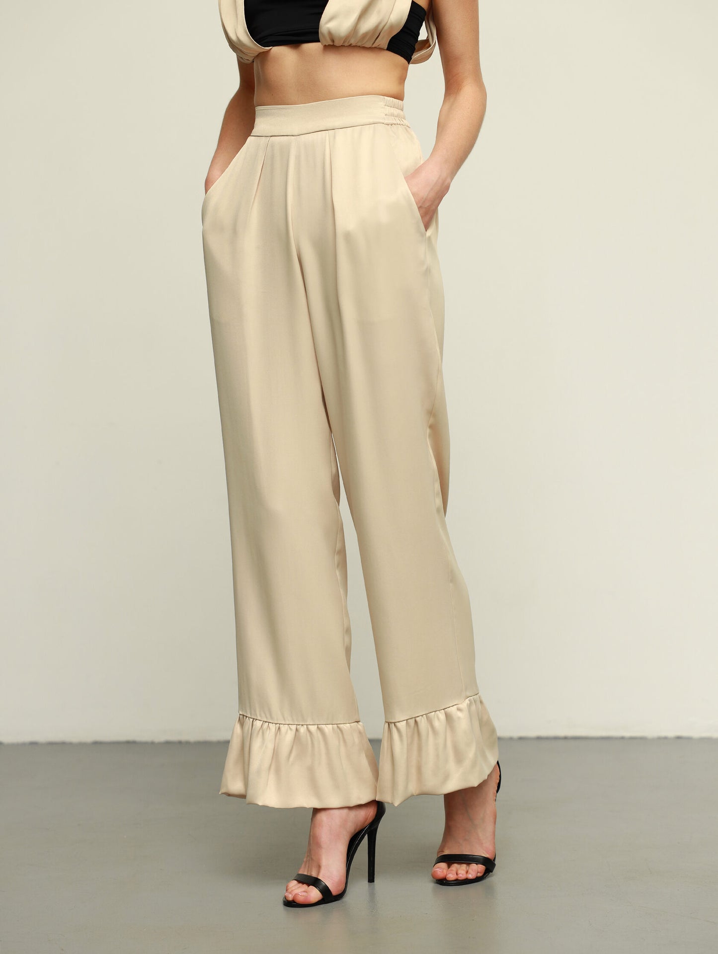 Santorini Black Pants