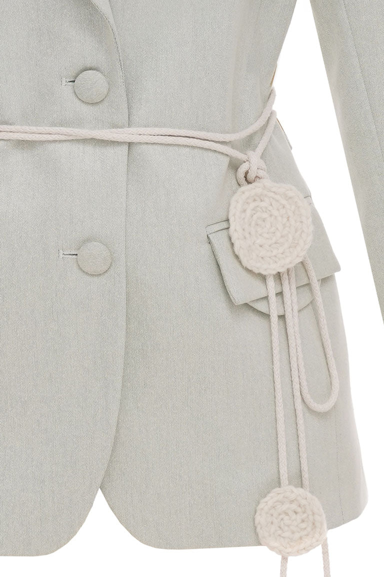 Pistachio oversized jacket