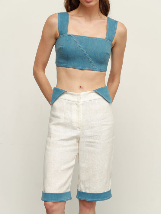 Denim Top