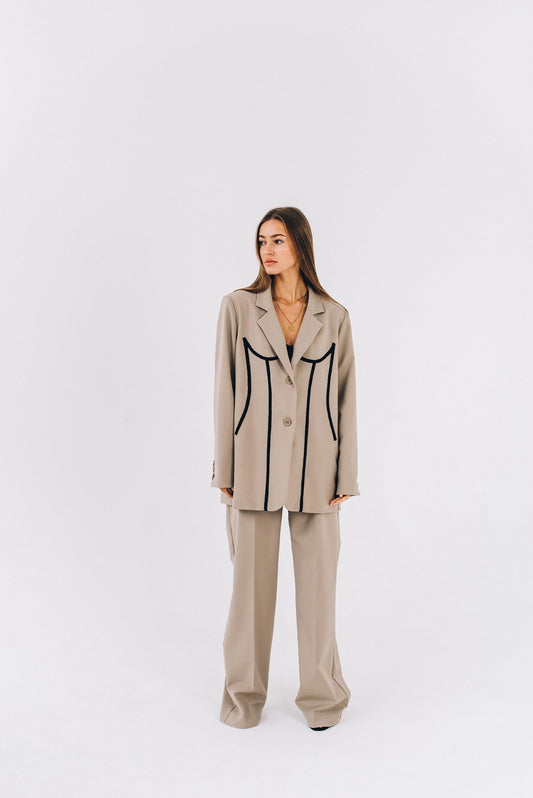Blazer “CORSET LINES’’