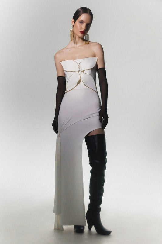 Underwired maxi dress