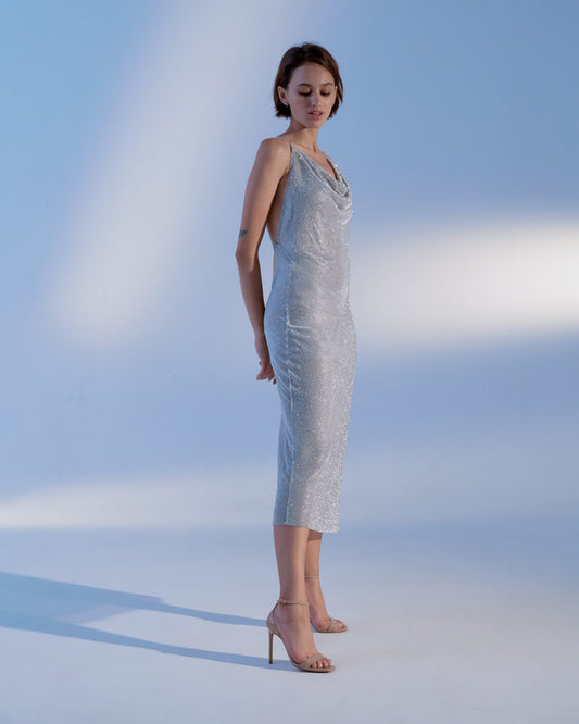 Metal chain dress
