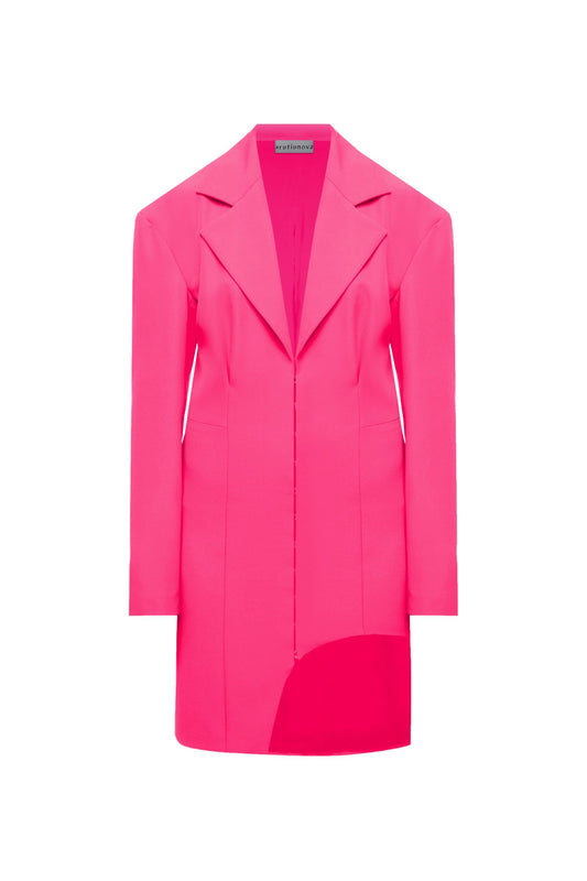 Longline blazer style dress