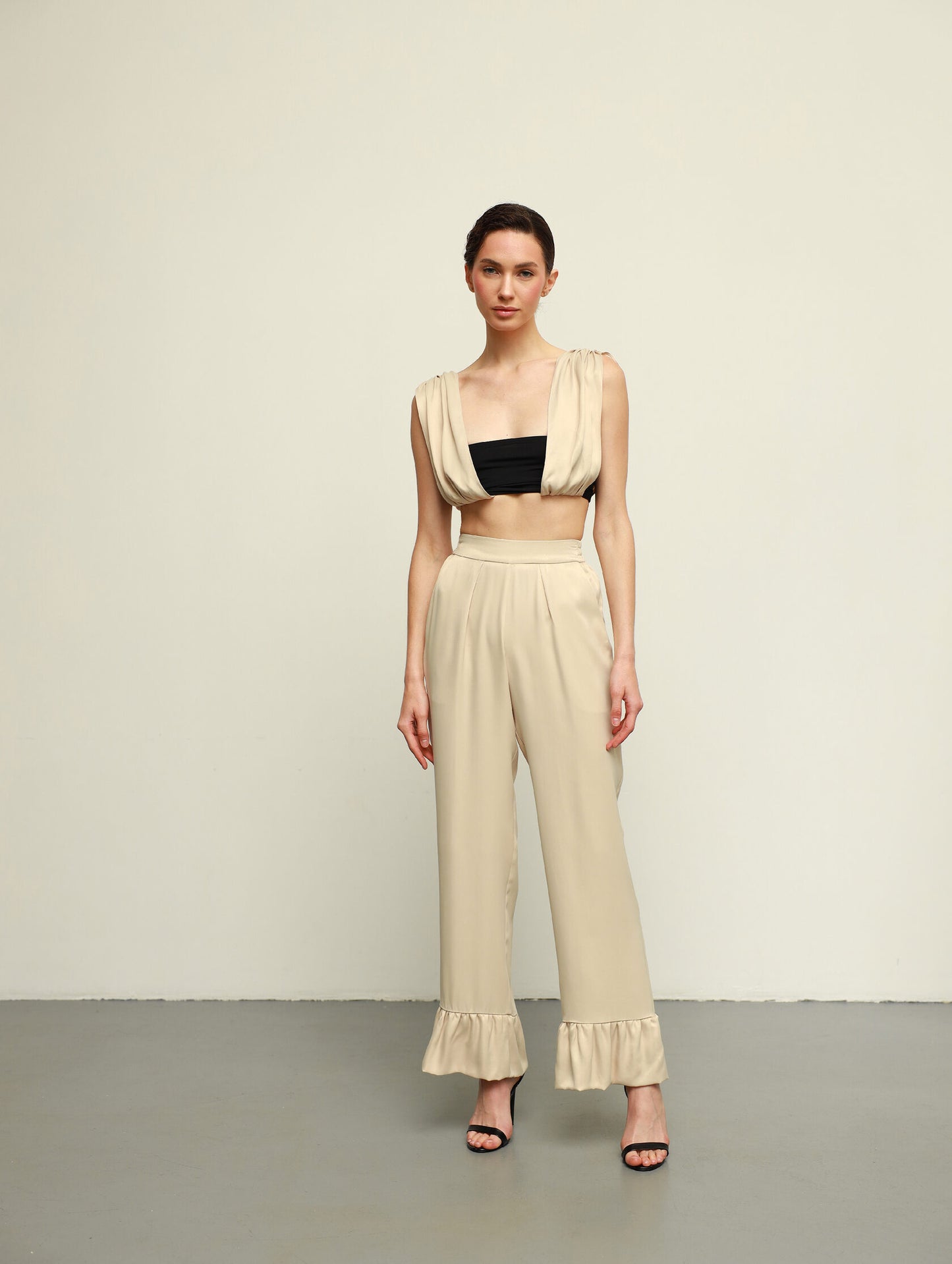Santorini Black Pants