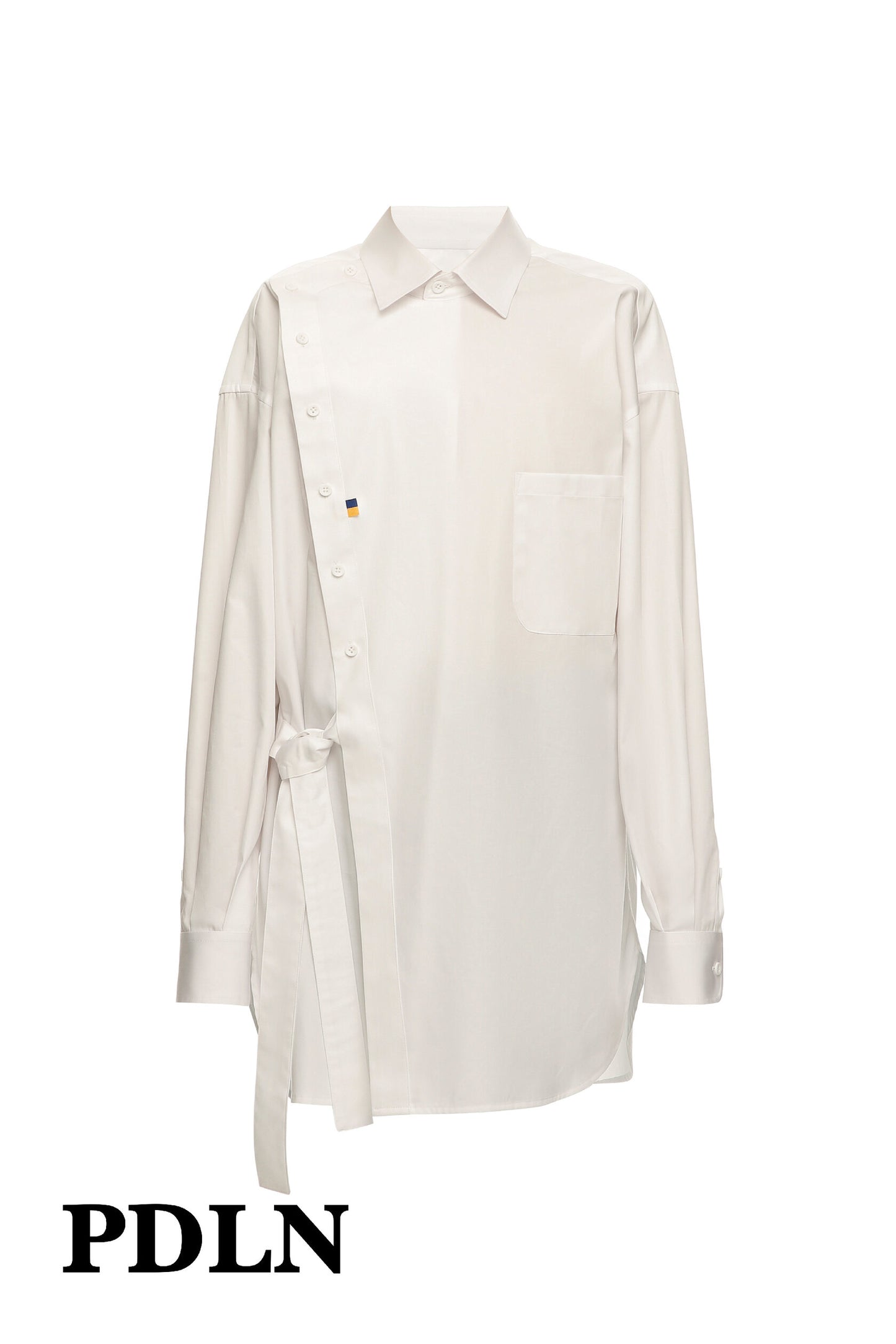 Unisex oversized cotton shirt
