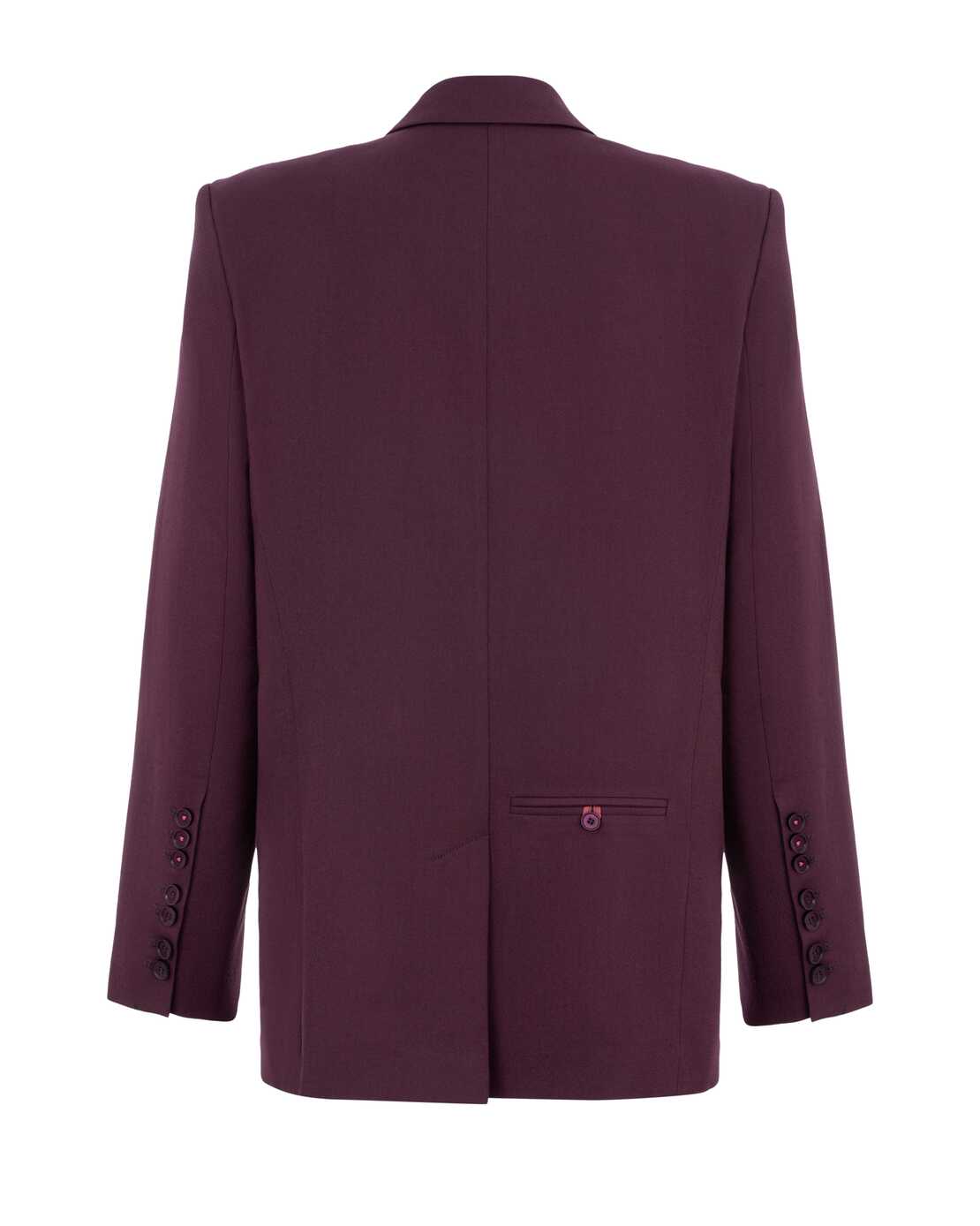 Oversize Bordo set with Alba skirt