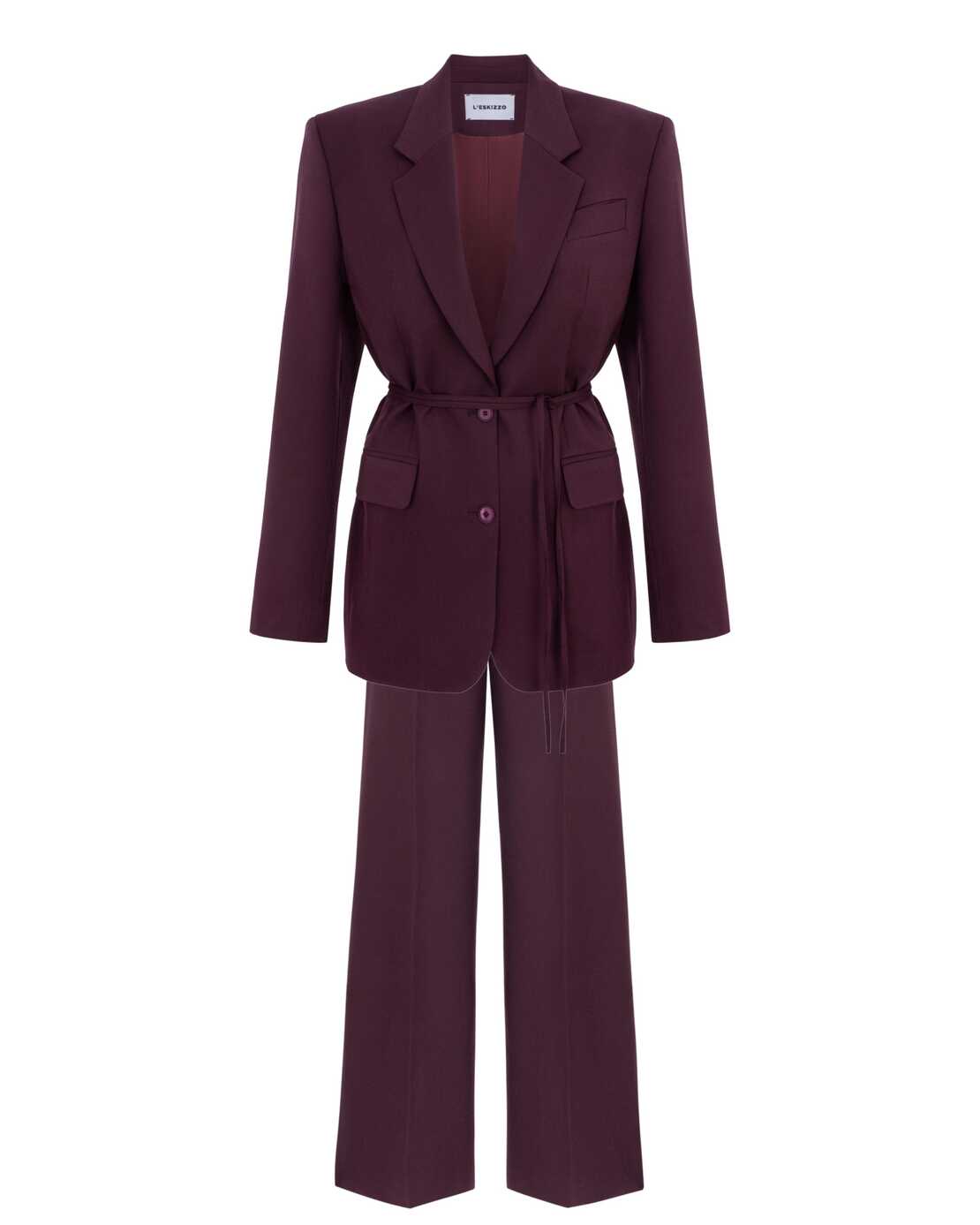 Suit Oversize-Virginia Bordo