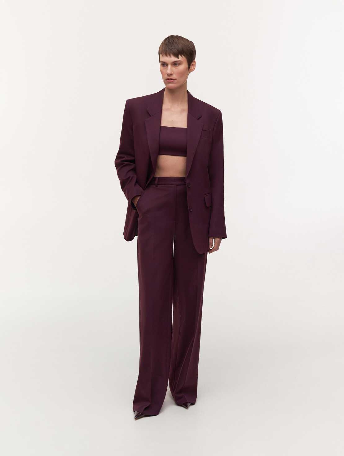 Suit Oversize-Virginia Bordo