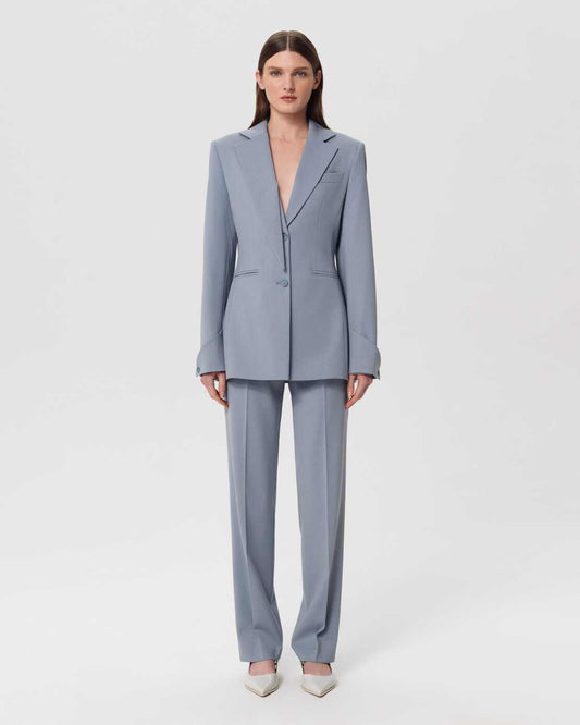 Single-breatsed jacket Florida Blue-Grey