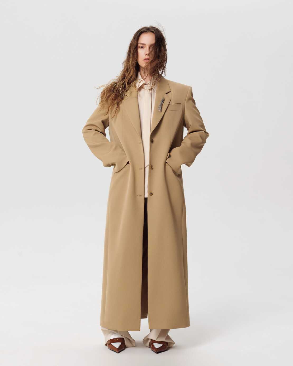 Jacket-coat Edinburgh Beige