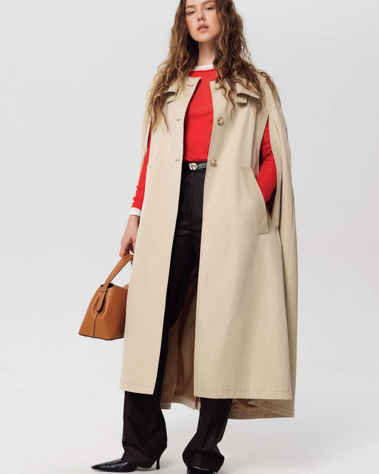 Cape trench coat Lisbon