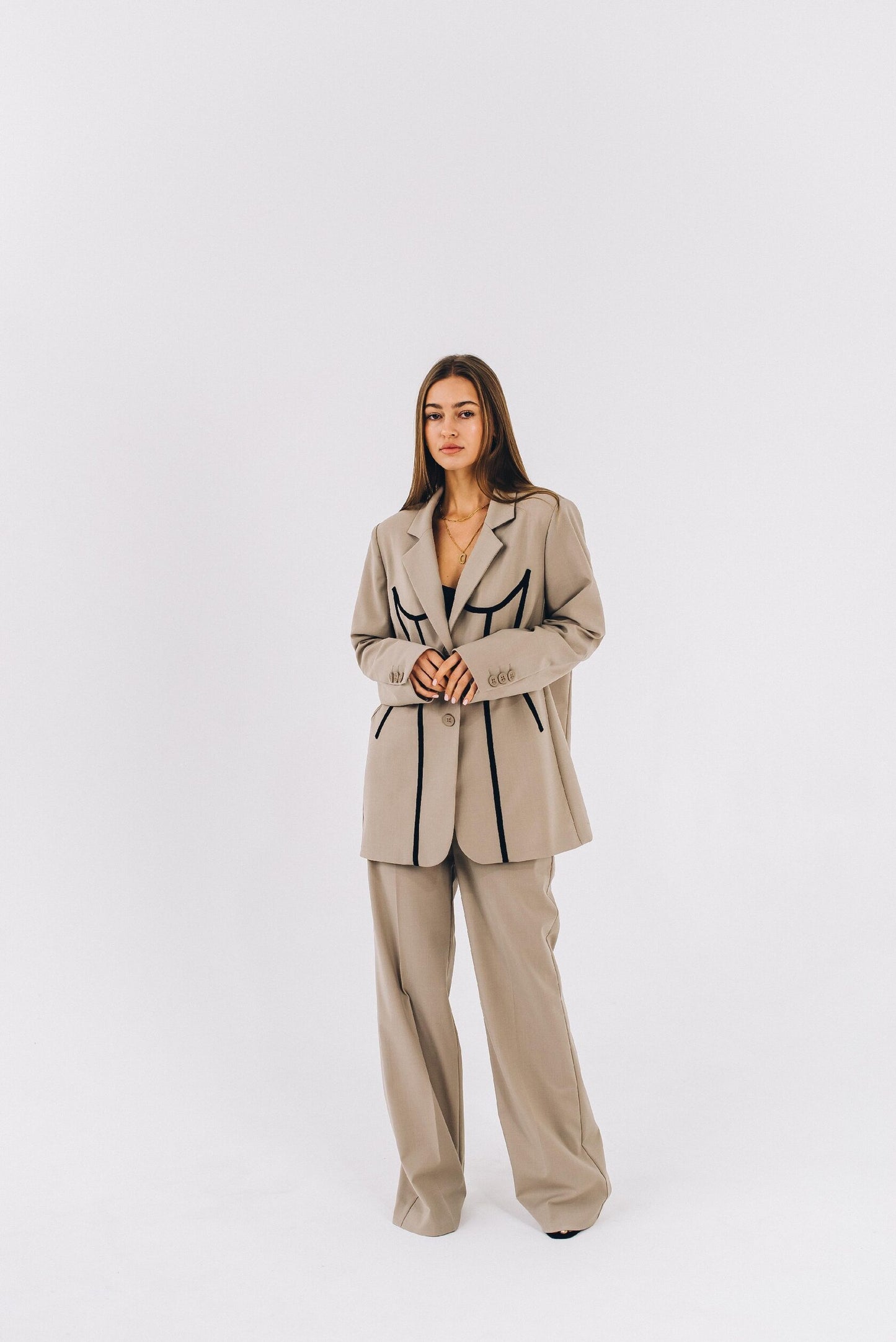 Blazer “CORSET LINES’’