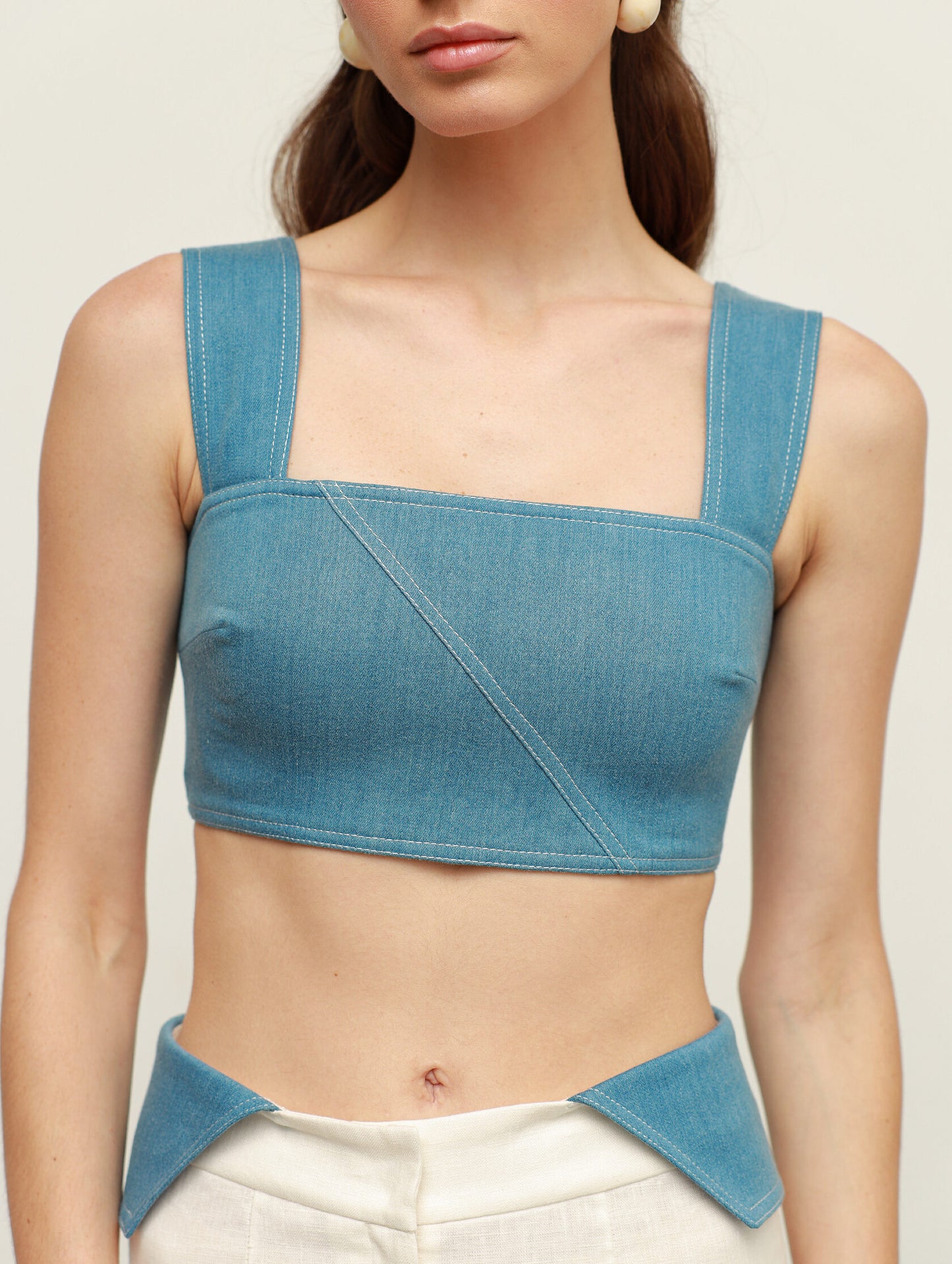 Denim Top